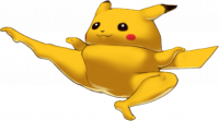 キャラクター,黄色,ジャンプ,ポケモン
