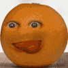 オレンジ,顔,キャラクター,アニメ,愉快,Annoying Orange