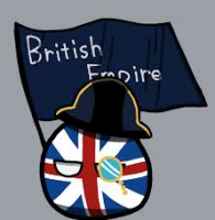 British Empire,flag,hat,magnifying glass,Polandball