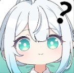 女の子,アニメ,キャラクター,白髪,水色の目,質問,疑問,？